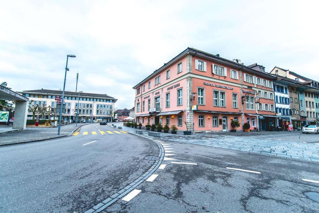 Hotel Rotes Haus Бругг Экстерьер фото